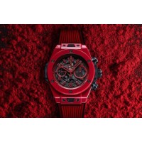 Replica De Reloj Hublot Big Bang Unico Roja Magia