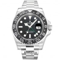 Rolex GMT Master II Acero Inoxidable Esfera Negra 116710 BLNR Réplica Reloj