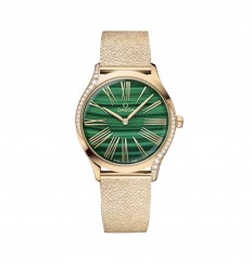 Omega De Ville Tresor para mujer de 36 mm, verde - dorado Moonshine O42855366099003 réplica de reloj