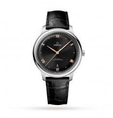 Omega De Ville Prestige Co-Axial Master Chronometer 40mm para hombre Negro O43413402001001 réplica de reloj