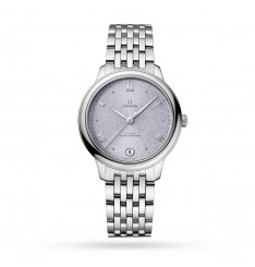 Omega De Ville Prestige Co-Axial Master Chronometer de 34 mm para mujer en azul O43410342003001 réplica de reloj