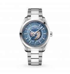 Omega Seamaster Aqua Terra 150M Co-Axial Master Chronometer Gmt Worldtimer 43mm Summer Blue O22010432203002 réplica de reloj