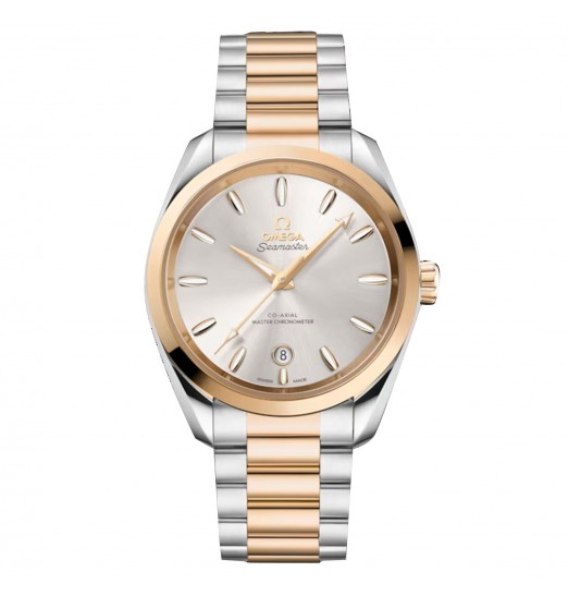 Omega Seamaster Aqua Terra Shades de 38 mm para mujer plateado O22020382002002 réplica de reloj