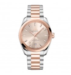 Omega Seamaster Aqua Terra Shades de 38 mm para mujer, color marfil O22020382009001 réplica de reloj Omega Seamaster Aqua Terra Shades de 38 mm para mujer, color marfil O22020382009001 réplica de reloj