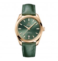 Omega Seamaster Aqua Terra Shades de 38 mm para mujer, verde, O22053382010001 réplica de reloj
