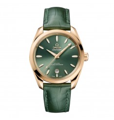 Omega Seamaster Aqua Terra Shades de 38 mm para mujer, verde, O22053382010001 réplica de reloj