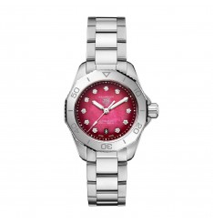 TAG Heuer Aquaracer Professional 200 Date 30mm para mujer Rojo WBP2414.BA0622 réplica de reloj TAG Heuer Aquaracer Professional 200 Date 30mm para mujer Rojo WBP2414.BA0622 réplica de reloj