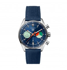 TAG Heuer Carrera Cronografo Skipper 39mm para hombre Azul CBS2213.FN6002 réplica de reloj