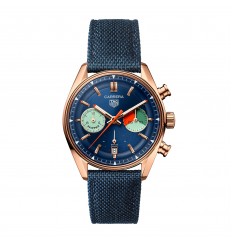 TAG Heuer Carrera Skipper Cronografo 39mm para hombre Azul CBS2241.FN8023 réplica de reloj