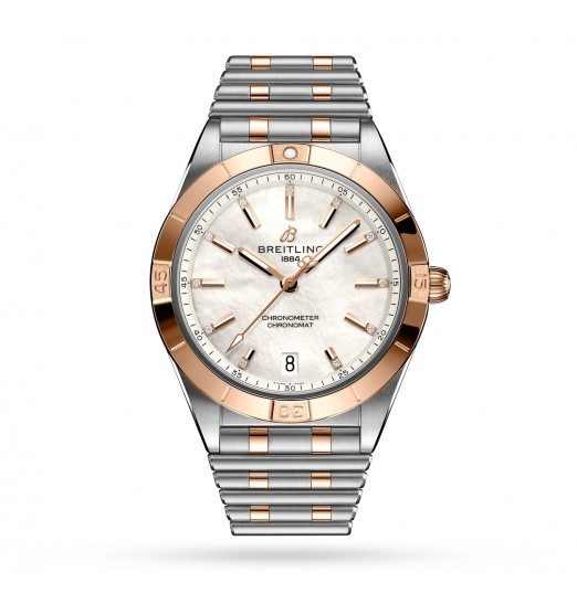 Breitling Chronomat Automatic 36 de acero inoxidable y oro rojo de 18 k U10380101A2U1 réplica de reloj