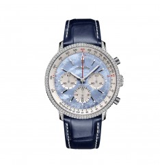 Breitling Navitimer B01 Cronografo 41mm para hombre Azul AB01396A1C1P1 réplica de reloj