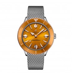 Breitling Superocean Heritage '57 Highlands Capsule 38 mm para hombre Amarillo 2 correas U10340281I1A1 réplica de reloj