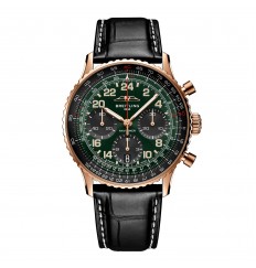 Breitling Navitimer Cosmanaute 41 mm para hombre de edicion limitada verde RB12302A1L1P1 réplica de reloj