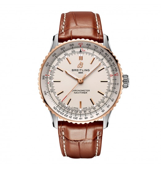Breitling Navitimer Automatico 41mm para hombre plateado U17329F41G1P1 réplica de reloj