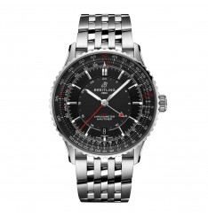 Breitling Navitimer Automatico GMT 41mm para hombre Acero inoxidable negro A32310251B1A1 réplica de reloj Breitling Navitimer Automatico GMT 41mm para hombre Acero inoxidable negro A32310251B1A1 réplica de reloj