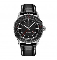 Breitling Navitimer Automatico GMT 41mm para hombre Negro A32310251B1P1 réplica de reloj