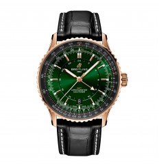 Breitling Navitimer Automatico GMT 41mm para hombre Verde R32310251L1P1 réplica de reloj