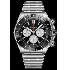 Breitling Super Chronomat Automatic Black Dial Steel Hombres AB0136251B1A1 réplica de reloj