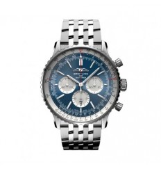 Breitling Navitimer B01 Cronografo 46 Acero inoxidable Esfera azul AB0137211C1A1 réplica de reloj