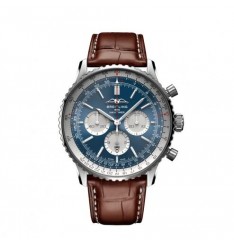 Breitling Navitimer B01 Cronografo 46 Acero inoxidable Esfera azul AB0137211C1P1 réplica de reloj