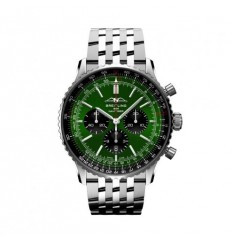 Breitling Navitimer B01 Cronografo 46 Acero inoxidable Esfera verde AB0137241L1A1 réplica de reloj