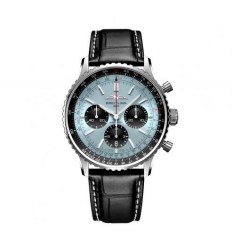 Breitling Navitimer B01 cronografo 43 acero inoxidable esfera azul hielo AB0138241C1P1 réplica de reloj