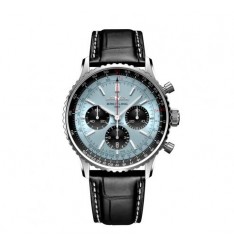Breitling Navitimer B01 cronografo 43 acero inoxidable esfera azul hielo AB0138241C1P1 réplica de reloj