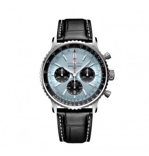 Breitling Navitimer B01 cronografo 43 acero inoxidable esfera azul hielo AB0138241C1P1 réplica de reloj
