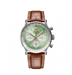 Breitling Navitimer B01 Cronografo 41 Acero inoxidable Verde menta AB0139211L1P1 réplica de reloj