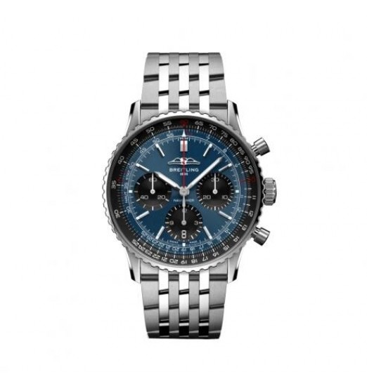 Breitling Navitimer B01 Cronografo 41 Acero inoxidable Esfera azul AB0139241C1A1 réplica de reloj
