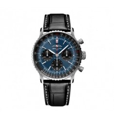 Breitling Navitimer B01 Cronografo 41 Acero inoxidable Esfera azul AB0139241C1P1 réplica de reloj