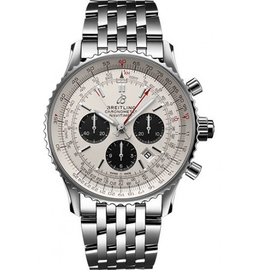 Breitling Navitimer 1 B03 Chronograph Rattrapante 45 Hombre AB0311211G1A1 réplica de reloj