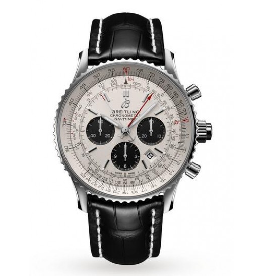 Breitling Navitimer 1 B03 Chronograph Rattrapante 45 Hombre AB0311211G1P1 réplica de reloj
