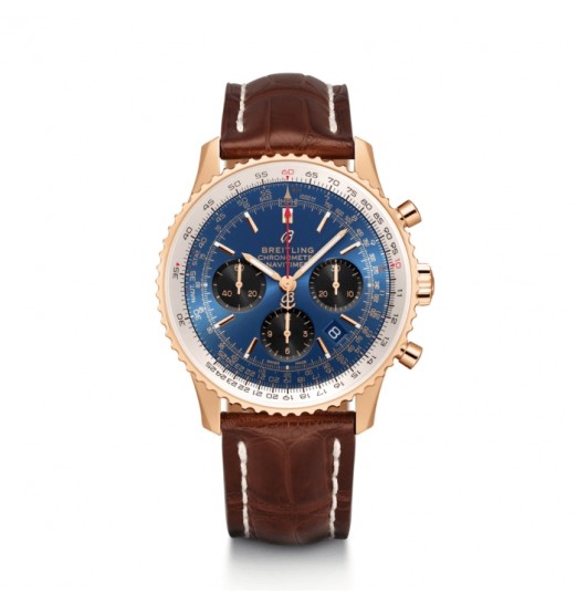 Breitling Navitimer 1 Chronograph Automatic Chronometer Blue Dial Hombre AB0121211C1P4 réplica de reloj