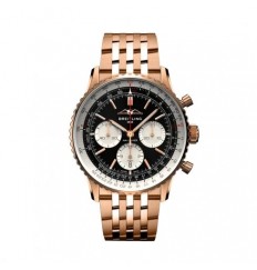 Breitling Navitimer B01 Cronografo 43 Rojo Oro Negro marcar RB0138211B1R1 réplica de reloj