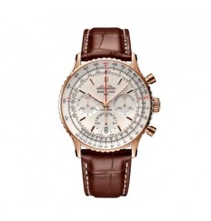 Breitling Navitimer B01 Chronograph 41 Red Gold Silver Dial RB0139211G1P1 réplica de reloj