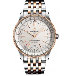 Breitling Navitimer Automatic 41 Acero inoxidable y oro rojo de 18 k U17326211G1U1 réplica de reloj