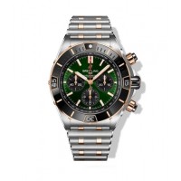 R茅plica BREITLING Super Chronomat B01 Cron贸grafo mecánico 44 mm Esfera verde UB0136251L1U1 réplica de reloj R茅plica BREITLING Super Chronomat B01 Cron贸grafo mecánico 44 mm Esfera verde UB0136251L1U1 réplica de reloj