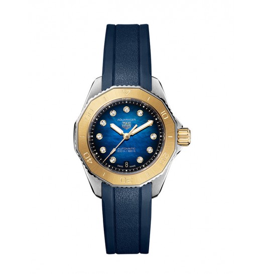 TAG Heuer Aquaracer Professional 200 30 mm para mujer azul WBP2450.FT6215 réplica de reloj