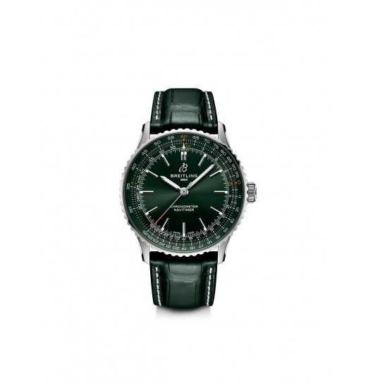 Breitling Navitimer Automatic 41 A173291A1L1P1 Acero Inoxidable Verde réplica de reloj