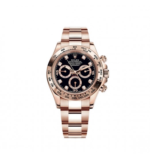Rolex Cosmograph Daytona de oro Everose de 18 quilates M116505-0015 réplica de reloj