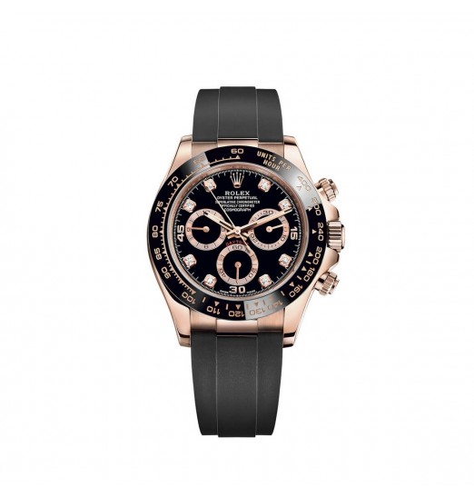 Rolex Cosmograph Daytona oro Everose de 18 quilates M116515LN-0057 réplica de reloj