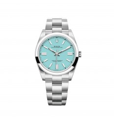 Rolex Oyster Perpetual 41 Brazalete Oyster con esfera azul réplica de reloj
