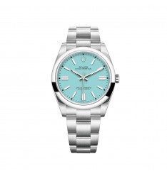 Rolex Oyster Perpetual 41 Brazalete Oyster con esfera azul réplica de reloj