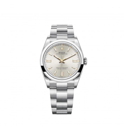Rolex Oyster Perpetual 36 Pulsera Oyster con esfera plateada réplica de reloj Rolex Oyster Perpetual 36 Pulsera Oyster con esfera plateada réplica de reloj