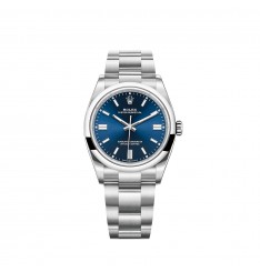 Rolex Oyster Perpetual 36 Brazalete Oyster con esfera azul brillante réplica de reloj Rolex Oyster Perpetual 36 Brazalete Oyster con esfera azul brillante réplica de reloj
