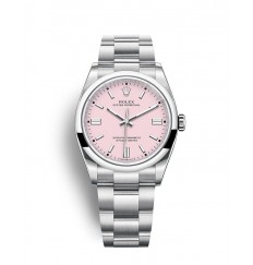 Pulsera Rolex Oyster Perpetual 36 Candy Pink Dial Oyster réplica de reloj