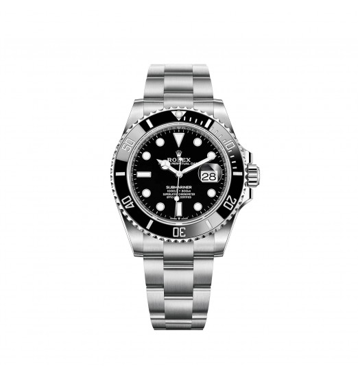 Rolex Submariner Date Oystersteel Negro Cerachrom Bisel 41mm réplica de reloj
