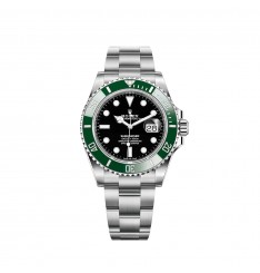 Rolex Submariner Date Oystersteel Green Cerachrom Bisel 41mm réplica de reloj