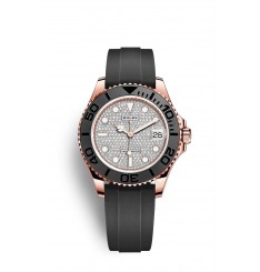 Rolex Yacht-Master 37 automatico Oro Everose de 18 quilates M268655-0019 réplica de reloj
